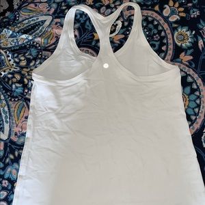 Lululemon white tank top